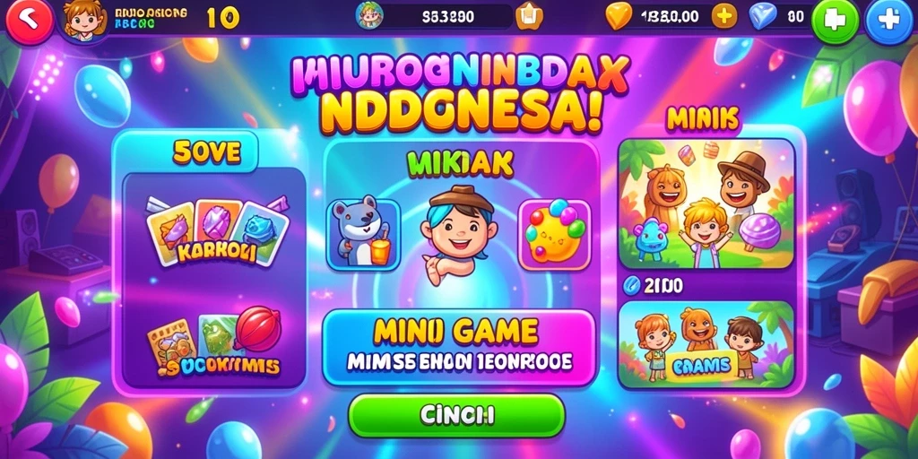 Tampilan antarmuka yang menarik.