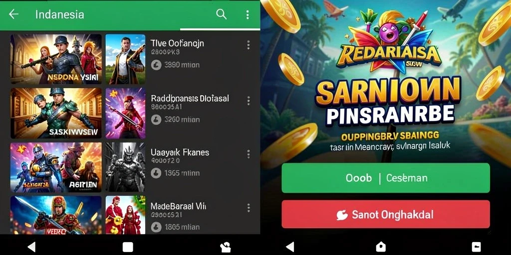 Tampilan antarmuka pengguna yang intuitif dan menarik.