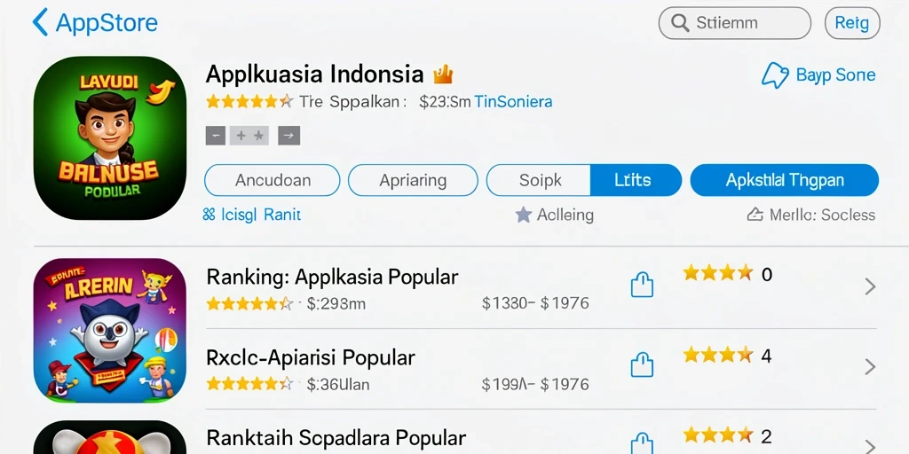 Tampilan level yang menarik dan penuh warna.