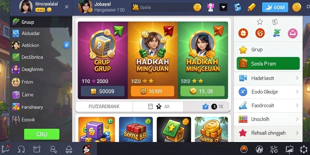 Tampilan antarmuka yang intuitif dan mudah digunakan.