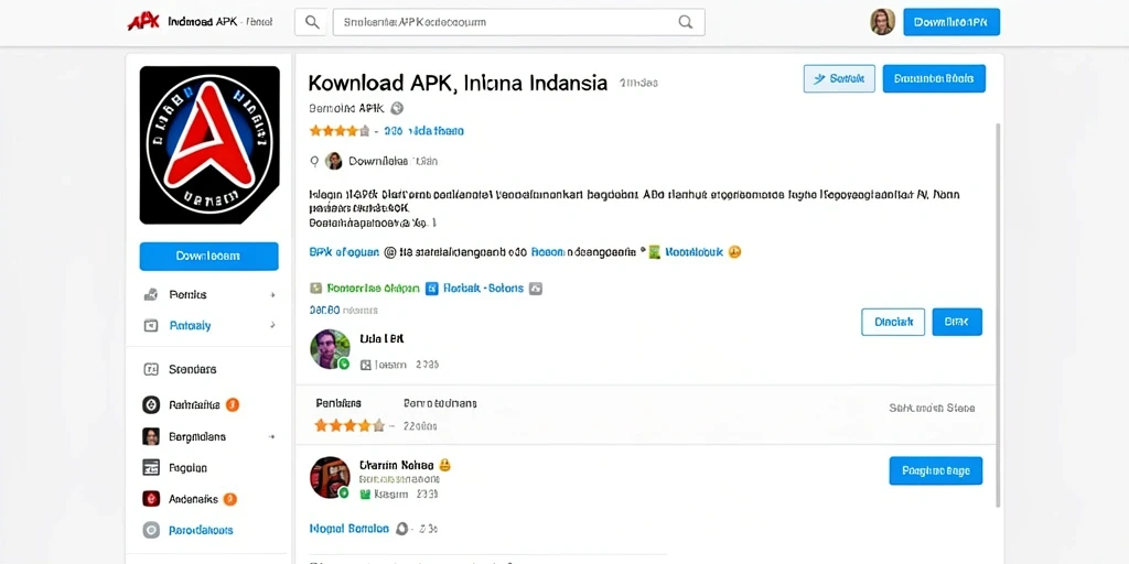 Tampilan menu utama yang menarik dan intuitif.