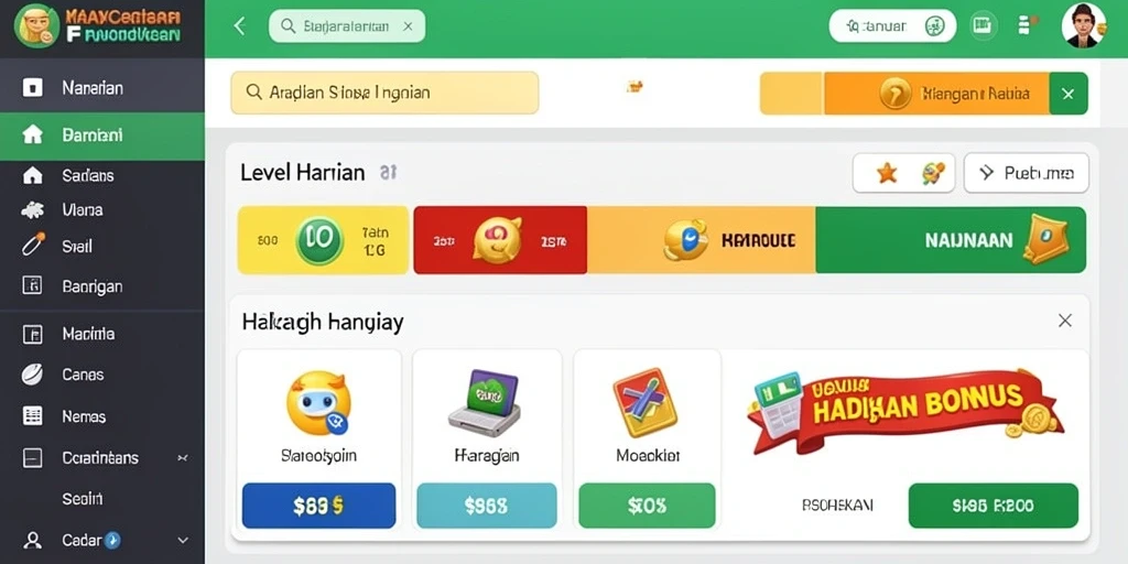 Tampilan antarmuka yang menarik dan mudah digunakan.