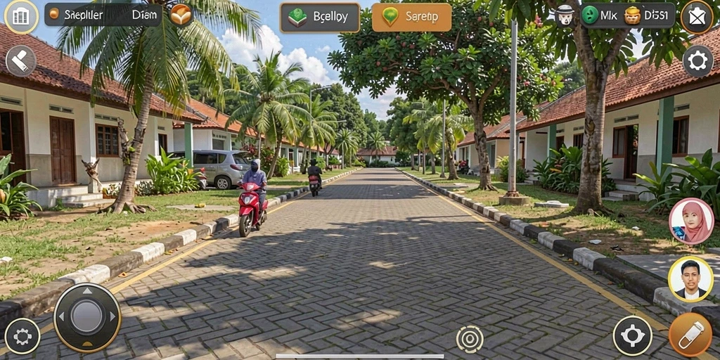 Tampilan antarmuka yang user-friendly dan intuitif.
