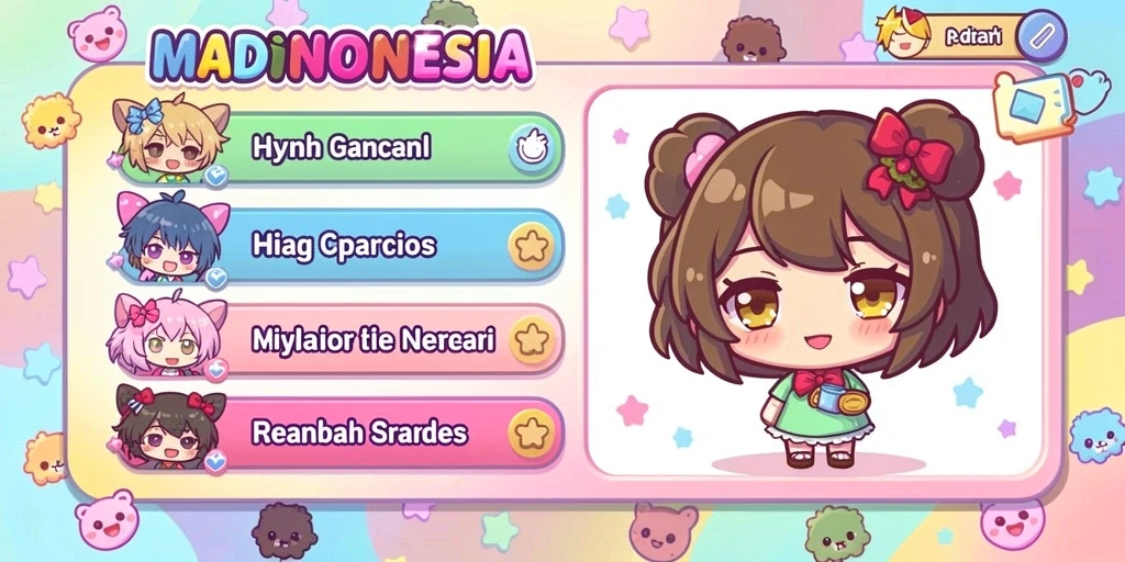 Tangkapan layar menampilkan petualangan di level pertama.