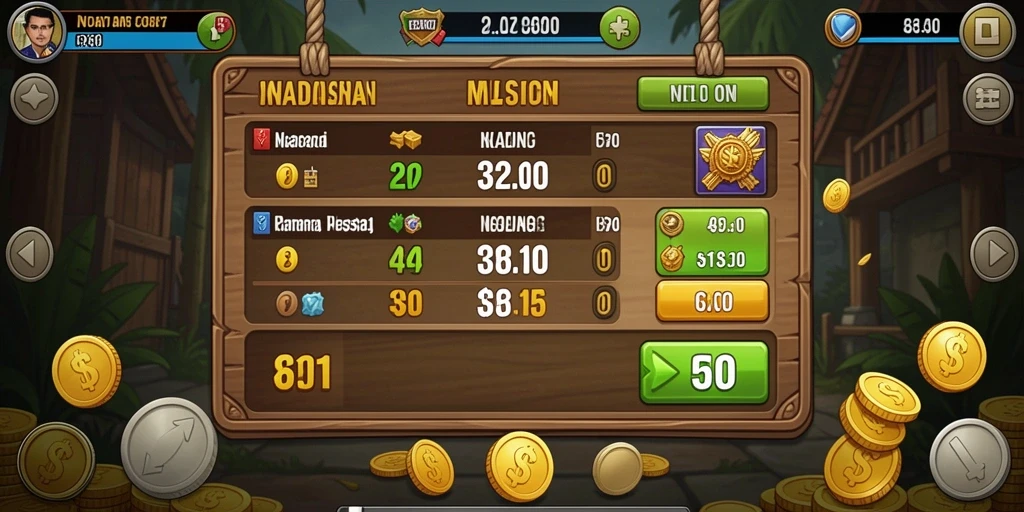 Screenshot menampilkan karakter utama dalam aksi.