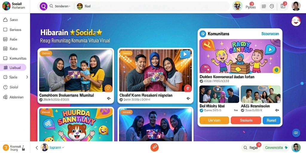 Tampilan antarmuka yang menarik dan mudah digunakan.