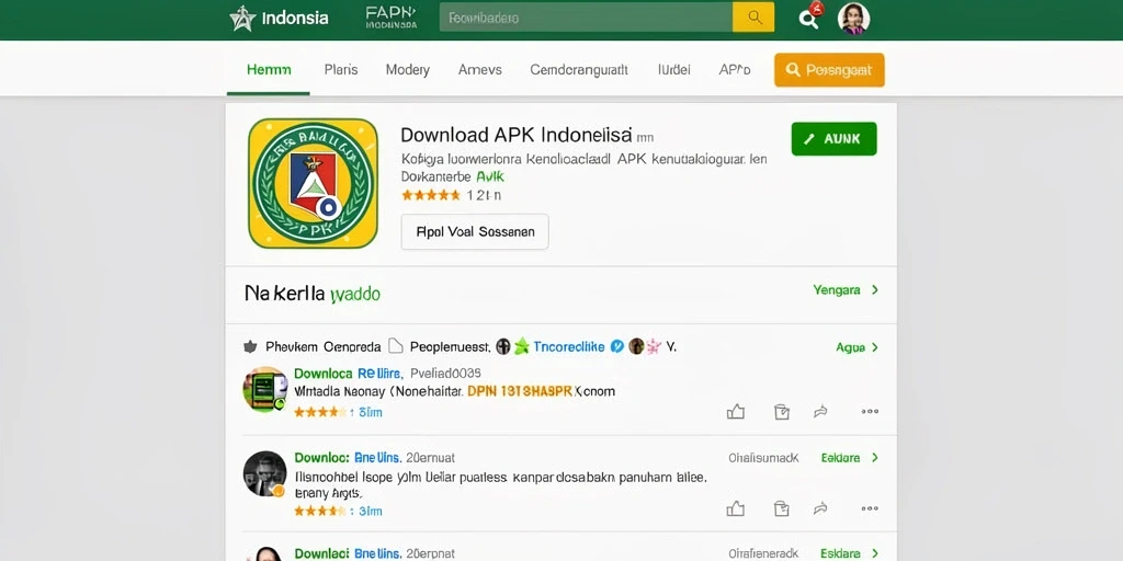 Tampilan antarmuka yang sederhana dan menarik.