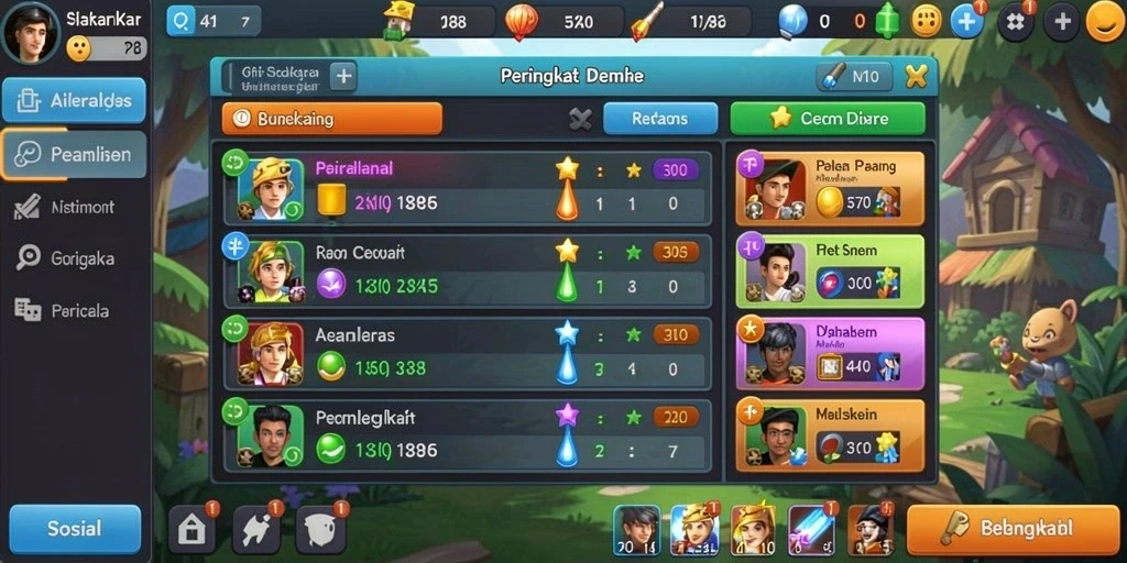Tampilan utama aplikasi SIA777 yang menarik dan modern.