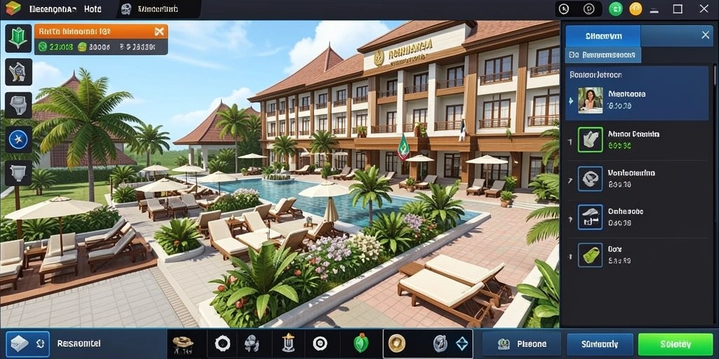 Tampilan grafis yang memukau dan modern.